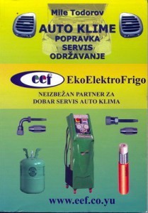 Knjiga: "Auto klime, popravka, servis, održavanje", autor Mile Todorov, serviser sa Novog Beograda slika knjige - Auto klime, popravka, servis, održavanje. knjige o servisu