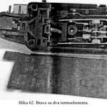 Slika iz knjige: brava sa sa dva termoelementa - elektronski moduli veš mašina