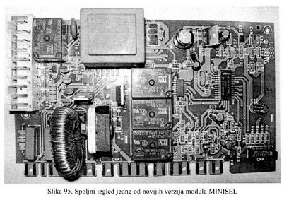 slika spoljnjeg izgleda elektronskod modula MINISEL kod savremenih veš mašina ARDO
