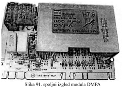 slika DMPA modul, spoljni izgled elektronskog modula veš mašine moderne